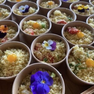 Hapje Quinoa / groenten / verse kruiden